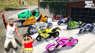 GTA 5  Collecting Rare Billionaire Superbikes in GTA 5  GTA 5 mods [upl. by Kreg]