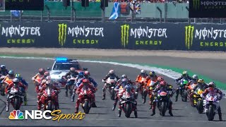 MotoGP British Grand Prix  EXTENDED HIGHLIGHTS  8722  Motorsports on NBC [upl. by Horacio]