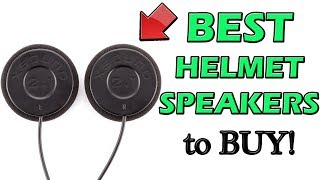 Best Motorcycle Helmet Speakers 2021  Top 2 Comparison [upl. by Richart736]