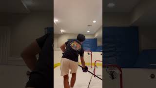 Toe drag release practicehockey 14u [upl. by Lamrej]