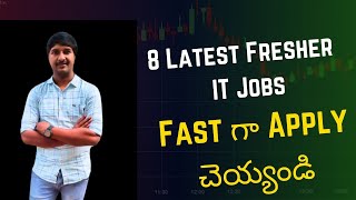 IT Freshers Jobs  latest software Jobs in Telugu LuckyTechzone [upl. by Mila]