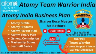 Atomy India Business Plan Presentation By Sharon Rose Master Mr Rathore Join Now917499888898 [upl. by Aciretnahs]