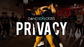 Chris Brown  Privacy  Phil Wright Choreography  DanceOn Class [upl. by Ayrb]