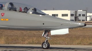 CloseUp Taxi Shots of a Classic Northrop F5B Freedom Fighter VNY [upl. by Yoreel]