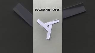 The way to make a paper boomerang 🪃 is extremely simple👍 vvvreview diy origami [upl. by Annoel]