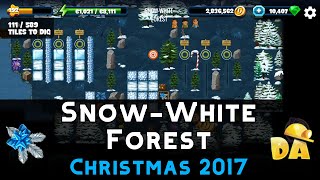 SnowWhite Forest  Christmas 2017 8  Diggys Adventure [upl. by Saudra102]