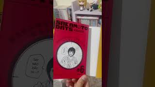 SAKAMOTO DAYS VOLUME 6 anime sakamotodays nagumo unboxing shonenjump manga unboxingmanga [upl. by Llerruj240]