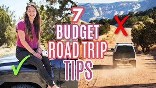 7 Super Simple Ways to Save Money on Road Trips ROAD TRIP ON A BUDGET [upl. by Sofia]