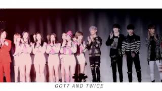 fmv Got7갓세븐 and Twice트와이스  Melting Gottwice [upl. by Aiz]