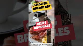 Recette doeufs brouillés au bacon  English Breakfast [upl. by Branch]