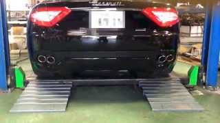 Maserati GranTurismo 42L Exhaust Sound 1 [upl. by Elyl]