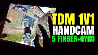 iPAD 7th Gen 5 FINGERGYRO HANDCAM CLAW  1V1 TDM  PUBG Mobile [upl. by Wimsatt]