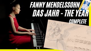 Ep 56 Fanny Mendelssohn Das Jahr The Year  Complete Anna Shelest piano [upl. by Tatman575]