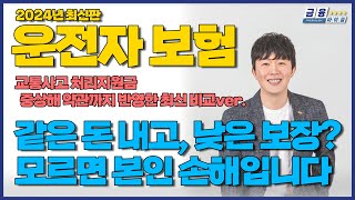 운전자보험 교통사고 처리지원금 중상해 약관까지 반영한 최신비교가이드 [upl. by Enaitsirk]