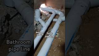 Drainage Pipe Line Fitting plumbervishal [upl. by Honan]