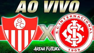 GUARANY x INTERNACIONAL AO VIVO Gauchão 2024  Narração [upl. by Thordia]