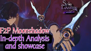 MOONSHADOW INDEPTH ANALYSIS  Solo Leveling Arise Global [upl. by Clarie]