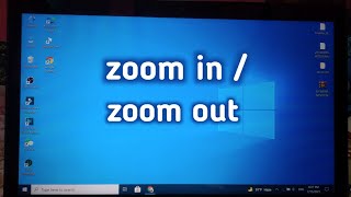 How to zoom in and zoom out laptop screen in laptop screen [upl. by Eissalc177]