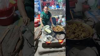 Delicious Chapti pitha making foryou streetfood foodybangali duckcurry food foodiebangali [upl. by Araht]