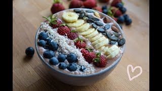 Smoothie bowl czyli koktajl w misce [upl. by Rogers491]