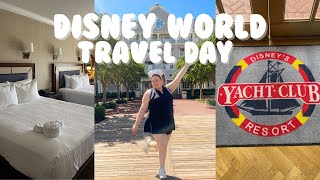 DISNEY WORLD TRAVEL DAY Yacht Club Resort Epcot Pool Day amp Yachtsman Steakhouse [upl. by Ecyob335]