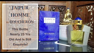 Review JAIPUR HOMME edp by BOUCHERON [upl. by Annayd]