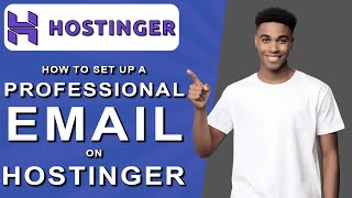 How to set up a professional email on hostinger 2024 [upl. by Aylat]