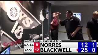 14 PERFECT DARTS ON THE TROT  9 Darter missed On D12  Alan Norris [upl. by Sheila]