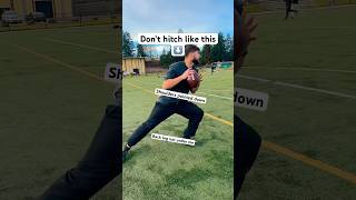 How to “Hitch” into a Throw football qb [upl. by Arda]