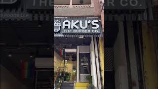 Aku’s Burger defence colony  Delhis The Best Burger  vlog coming soonyoutube trending explore [upl. by Inanuah]