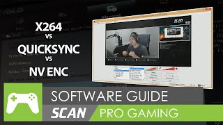 60FPS Livestream Encoding in OBS x264 vs Intel QuickSync vs Nvidia NVENC [upl. by Ayahs]