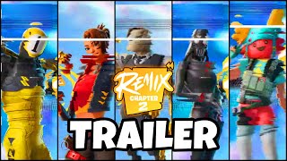 NEW Fortnite Chapter 2 Remix BATTLE PASS Trailer‼️🔥 Full Breakdown [upl. by Eiramannod]