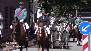 Schützenfest in Holdorf 2018  Festumzug  Teil 1 [upl. by Kirbie]