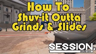 How To Shuvit Outta Grinds amp Slides [upl. by Enenstein216]