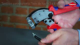 97 53 18 Crimpadora automática de acceso frontal y lateral Twistor16 KNIPEX [upl. by Ellon]