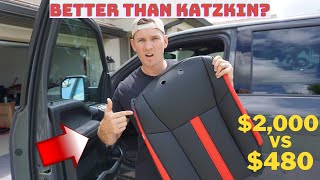 Are These Seat Covers BETTER Than Katzkin Kustom Interior Ford F150 Leather Seat Covers [upl. by Sivraj]