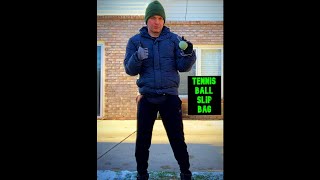 Make a Tennis Ball Slip Bag  Home Made Boxing Gear [upl. by Enaitsirhc]