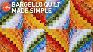 Bargello quilt project made simple  Quilting Tutorial with Angela Walters [upl. by Elocen]