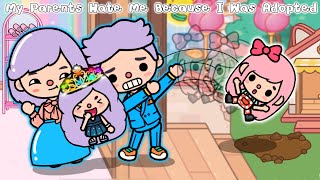 My Adopted Parents Hate Me Because I’m Not Real Child Toca life story Toca Boca [upl. by Barde952]