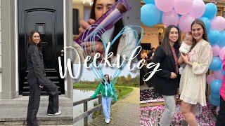 Q 1E X NAAR DE OPVANG👶🏽 ACTIONKRUIDVAT SHOPLOG🛍️amp GENDERREVEAL MEREL amp JORDY🩷💙 manonjanssen [upl. by Herta]