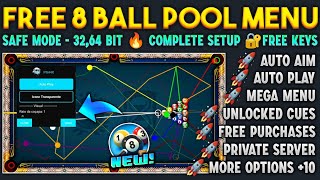 🔥TUTORIAL🔥 8 Ball Pool MOD MENU v5603 Gameplay  VIP Unlimited Cash and Coins Anti Ban 2024 [upl. by Schonfeld]