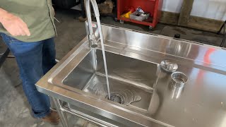 Barndominium Gets A New Stainless Steel Utility Sink that Makes a Much Needed Great Addition [upl. by Natalie]