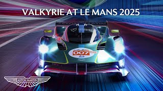 Aston Martin Valkyrie to fight for Le Mans Victory in 2025 [upl. by Harl]