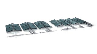 FixGrid Pro  the flat roof solar mounting system as simple as Lego [upl. by Arie]