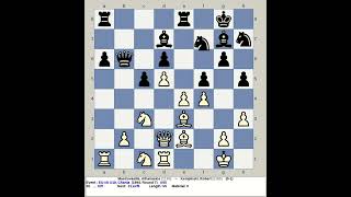 Mastrovasilis Athanasios vs Kempinski Robert  EU Chess U18 1994 Chania Greece [upl. by Ennoitna]