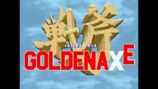 Golden Axe Sega Arcade Violent Gore Intro Japan [upl. by Bluhm]