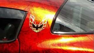 Pontiac firebird trans am custom paint amazing sound [upl. by Esirehs906]