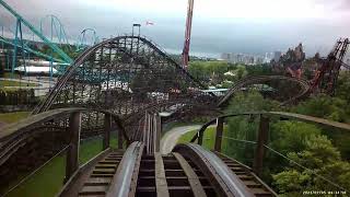 Wilde Beast Front Seat POV Canadas Wonderland 2024 [upl. by Inaej]