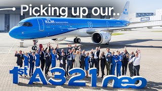 Airbus A321neo  Flying home our newest aircraft 🛫  KLM [upl. by Tiphane]