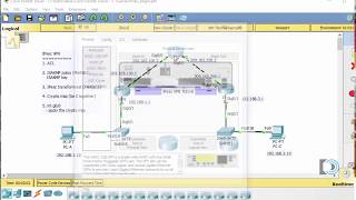 Create an IPsec VPN tunnel using Packet Tracer  CCNA Security [upl. by Macomber46]